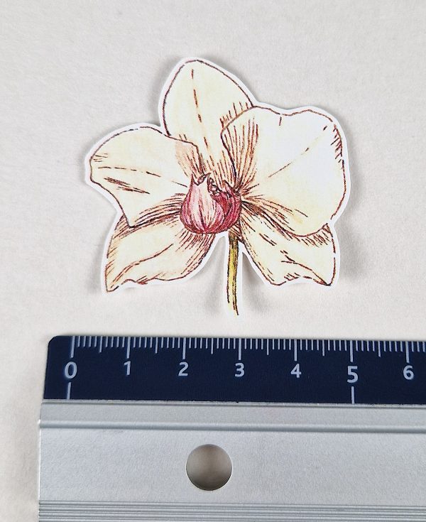 Sticker line&wash Blumen – Bild 6